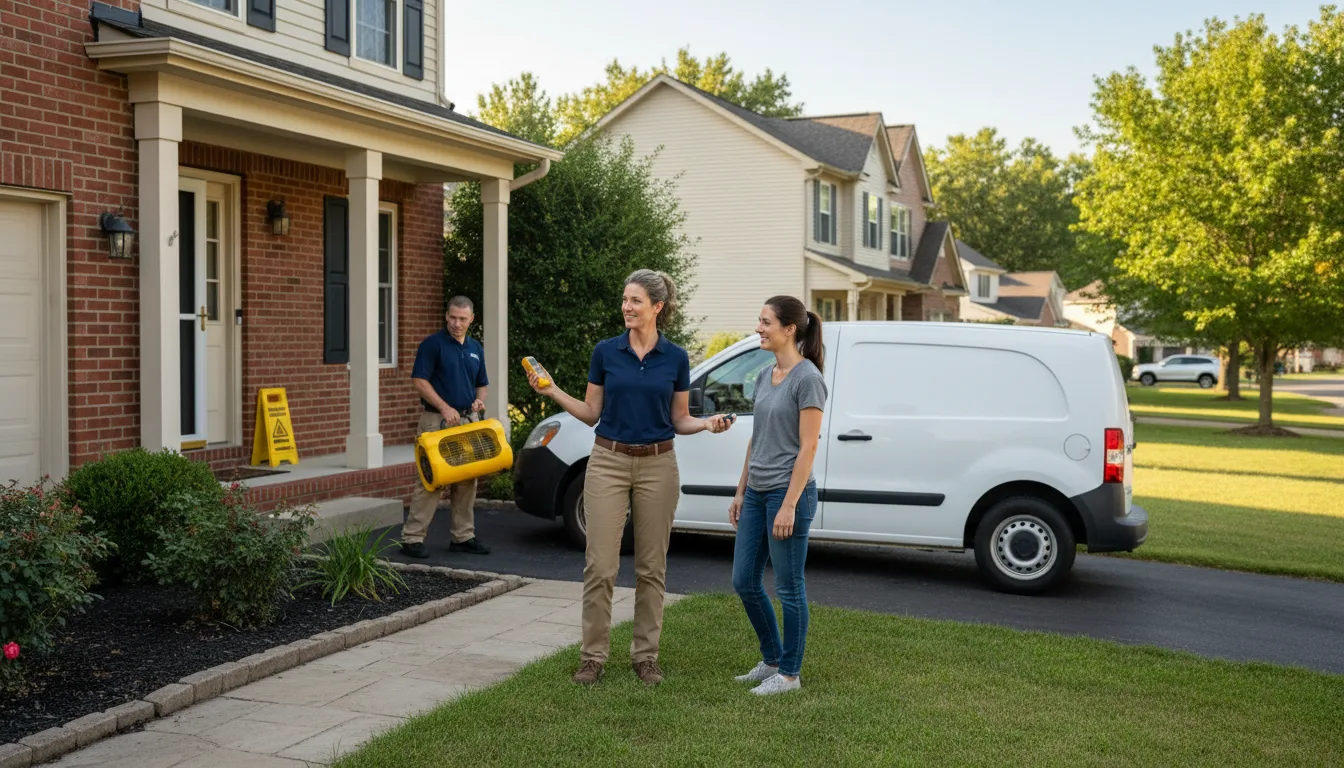 Water restoration image for Fire And Smoke Damage Restoration in Looneyville, WV